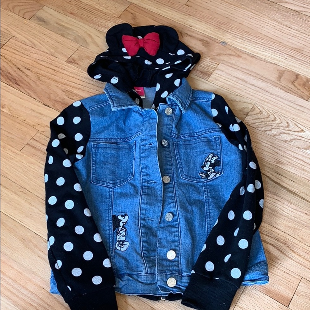 Girls Disney Minnie Mouse Jean Jacket
